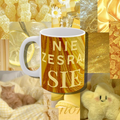 Kubek " Złota ironia " | Golden mug